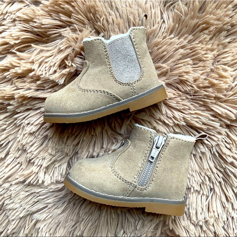 H&M Warm-Lined Baby Boots: Size 1-2